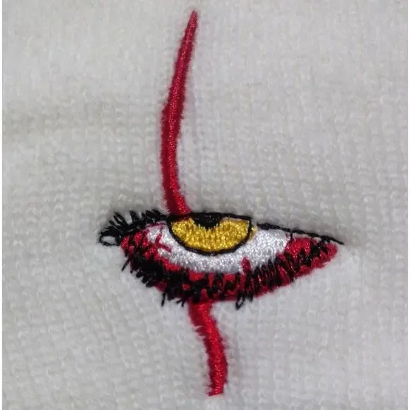 Pennywise "IT" Beanie Hat Stephen Halloween Birthday Christmas Gift White NEW!! - Picture 5 of 7